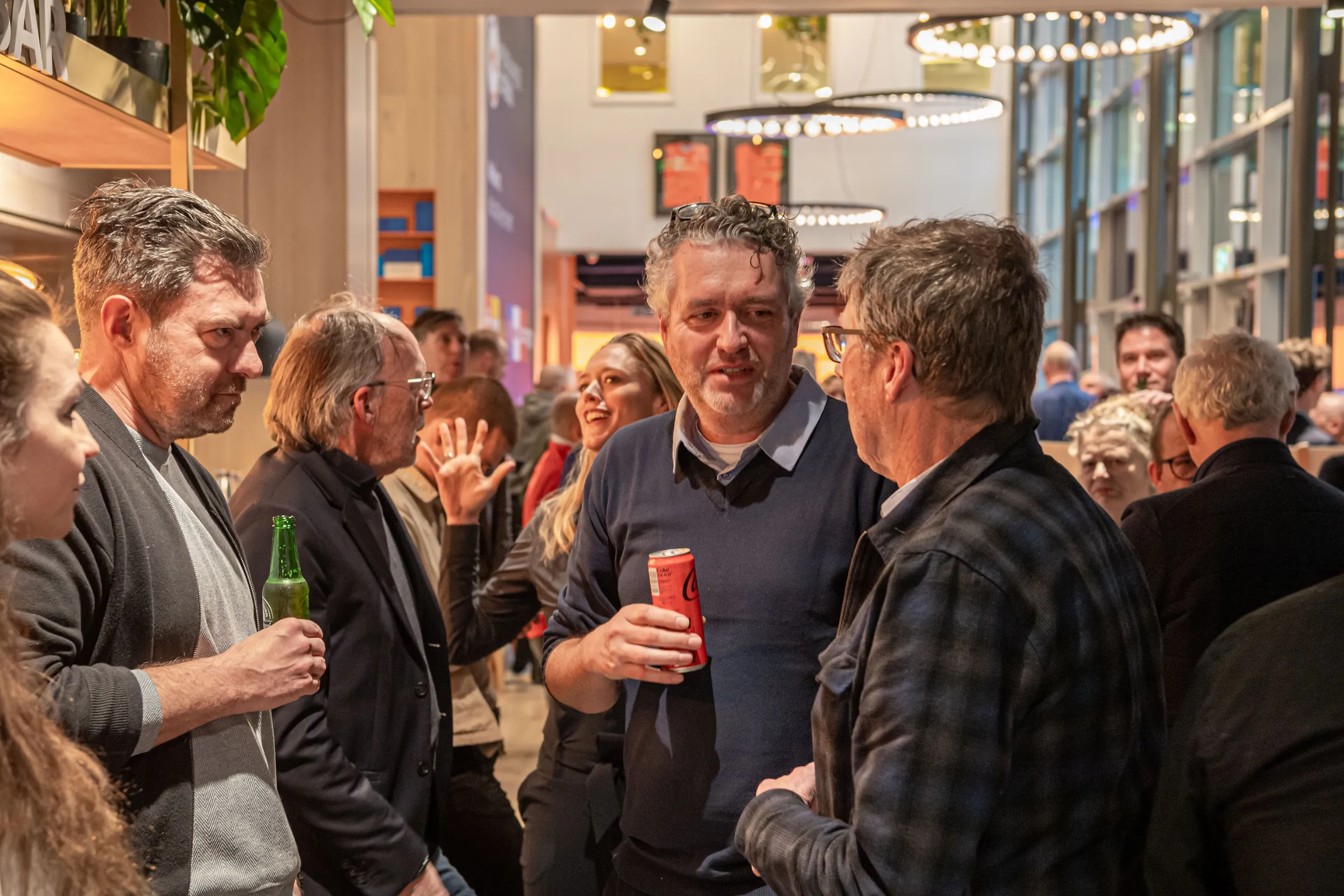 NSP & Media borrel