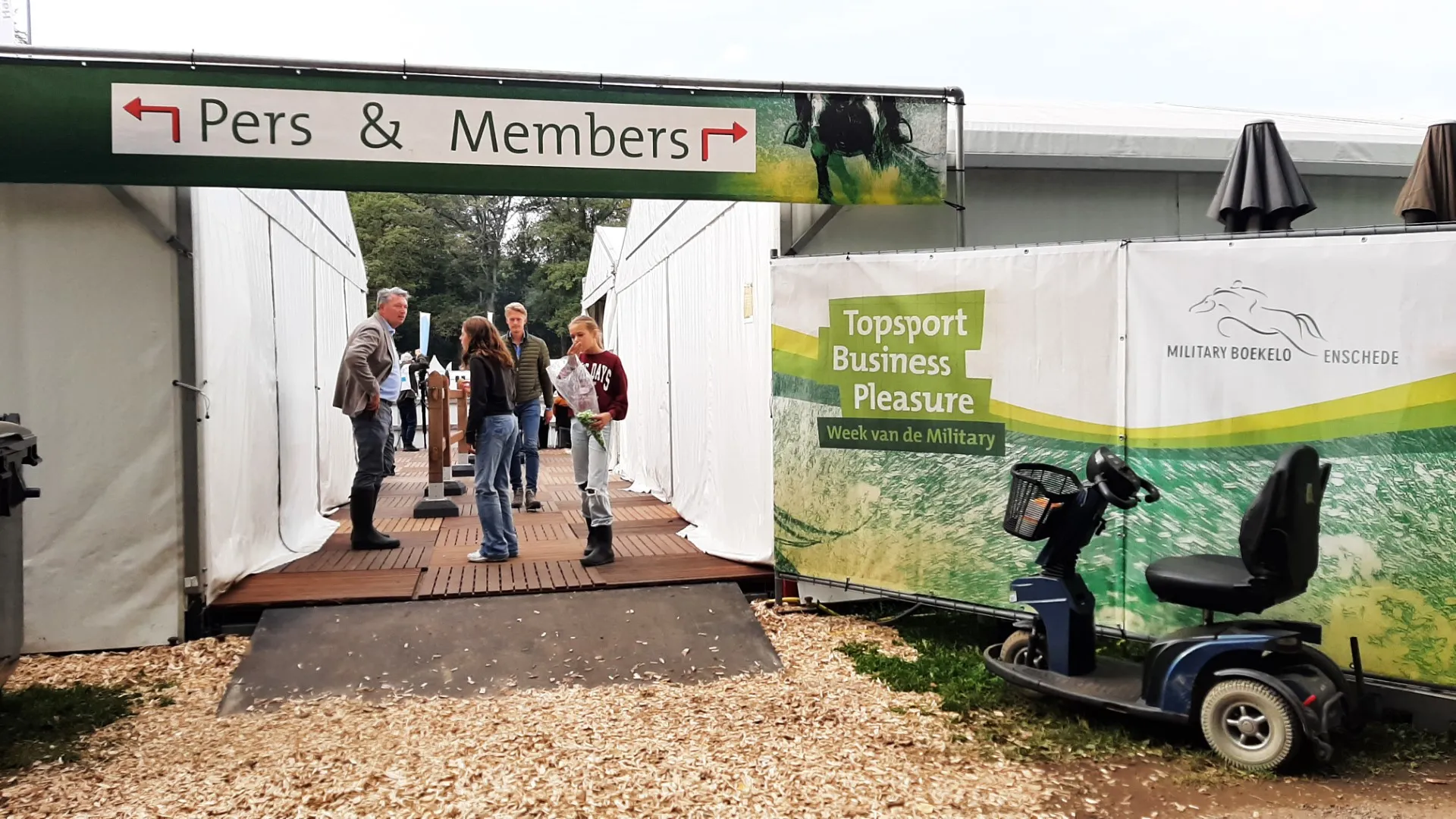 De mixed zone in Boekelo.