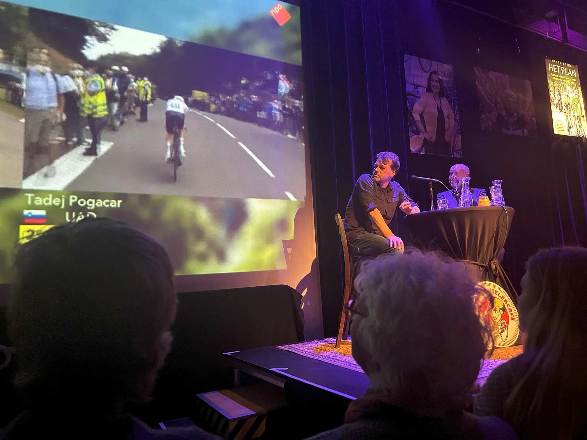 Nando Boers met interviewer Peet Kappen 