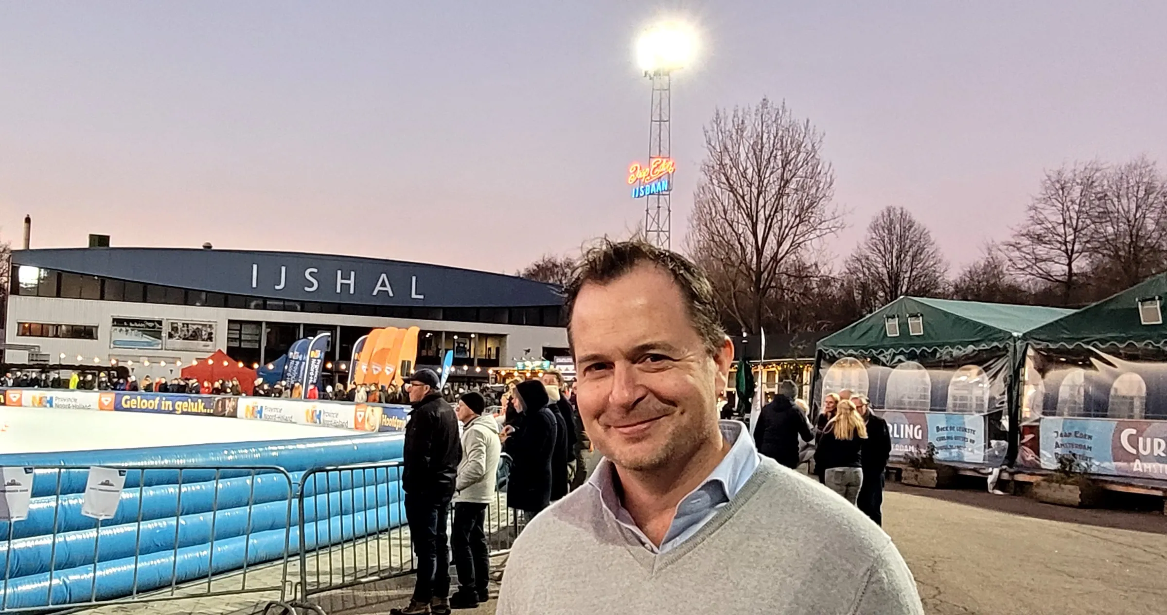Dirceeeur Joris Wouters van de Jaap Edenbaan.