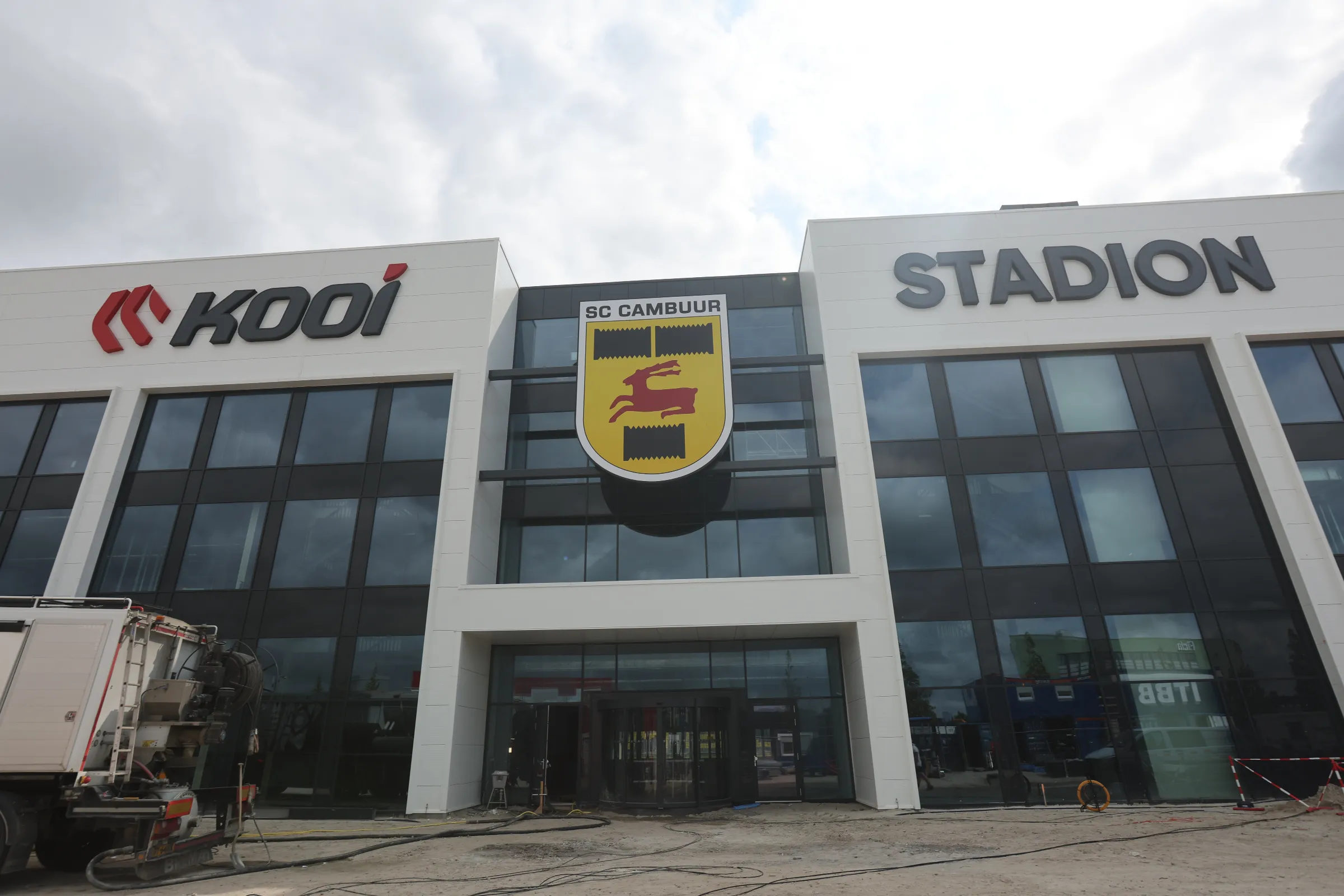 Het Kooi Stadion in Leeuwarden