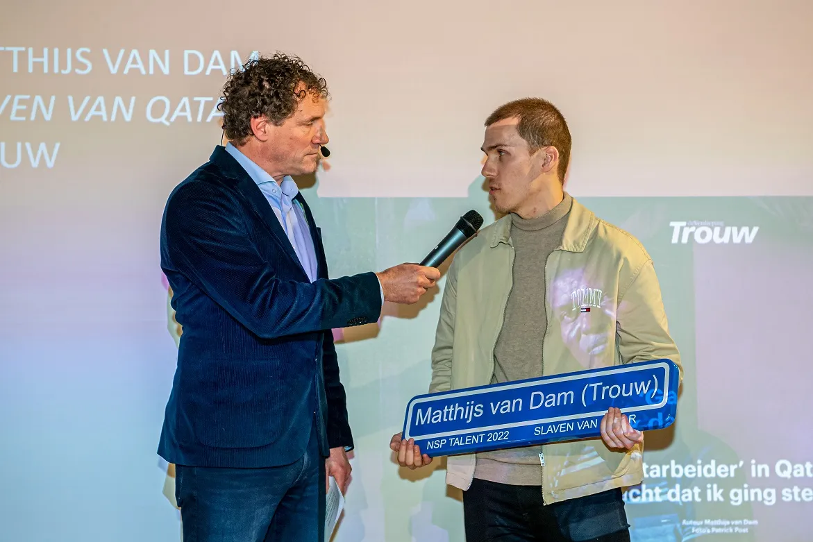 Matthijs van Dam NSP Talent 2022