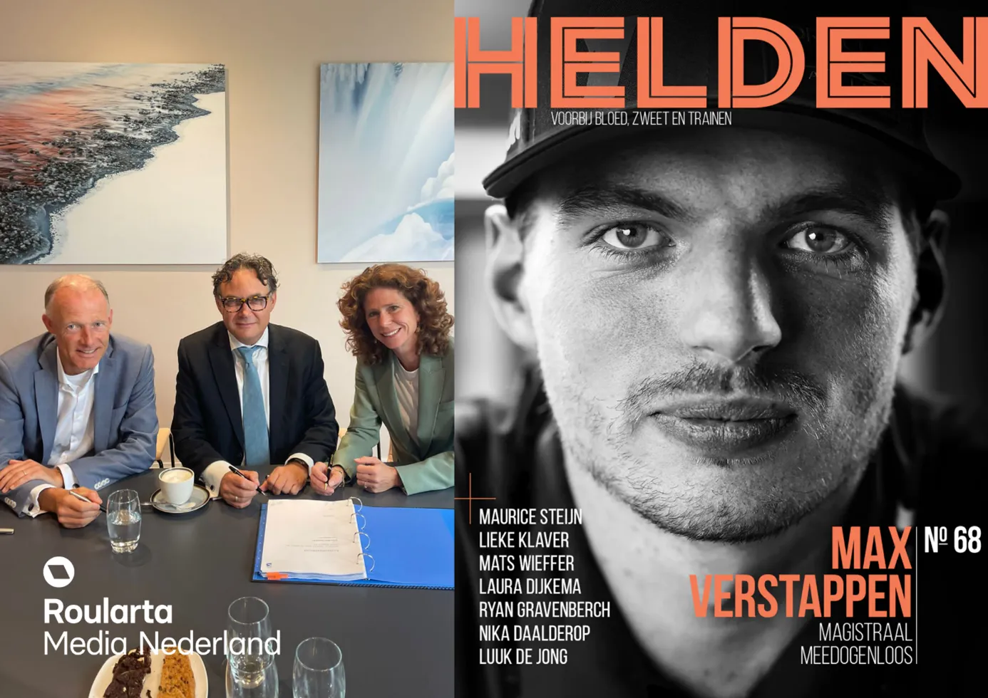 Helden Magazine overgenomen door uitgever Roularta Media Nederland 