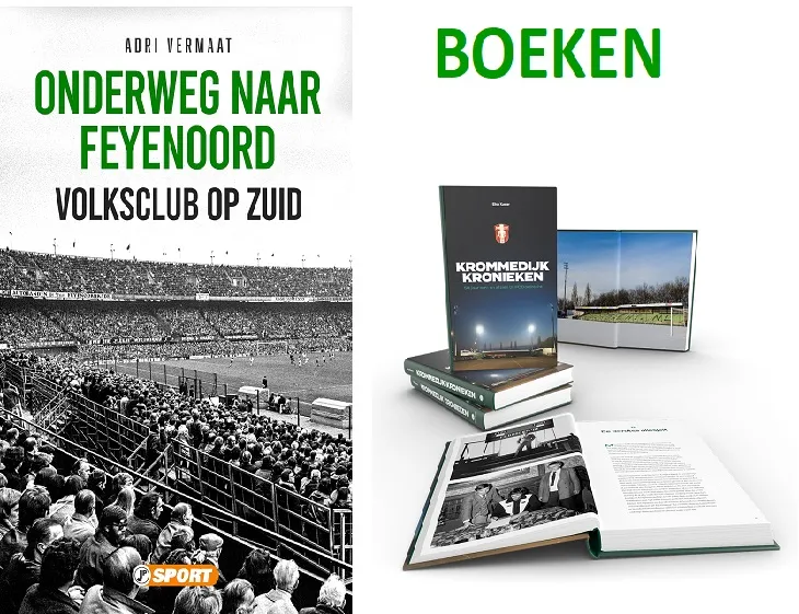 Clubliefde in boeken over Feyenoord en FC Dordrecht 