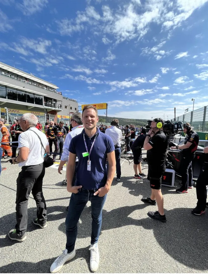 Lennart Bloemhof van Formule 1 naar NOS 