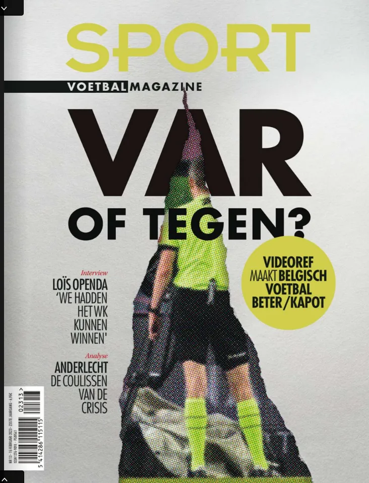 Belgisch sport-maandblad opgeheven 