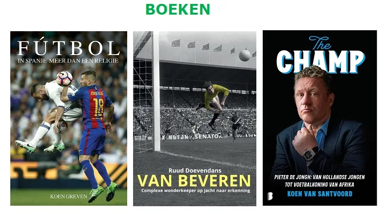 Boeken over Jan van Beveren, de Spaanse voetbalcultuur en ‘The Champ’ 