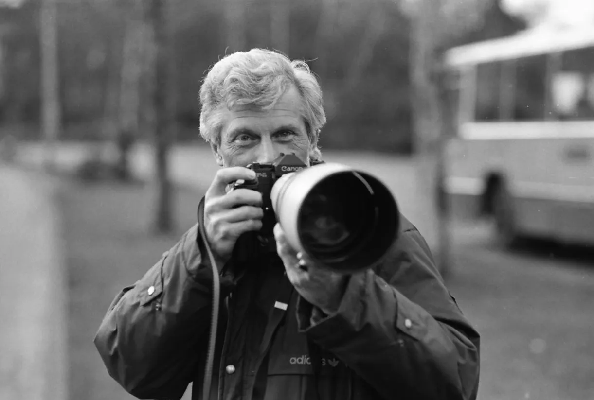 Poppe de Boer, leermeester van ANP-fotografen  