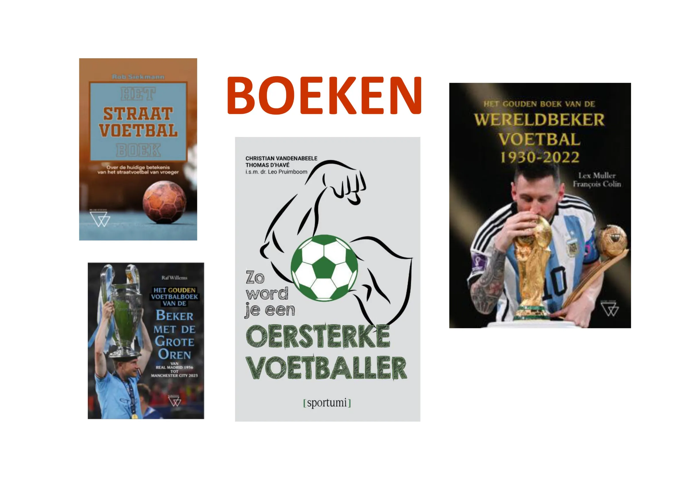 Tal van voetbalboeken om de zomerstop aan het strand door te komen