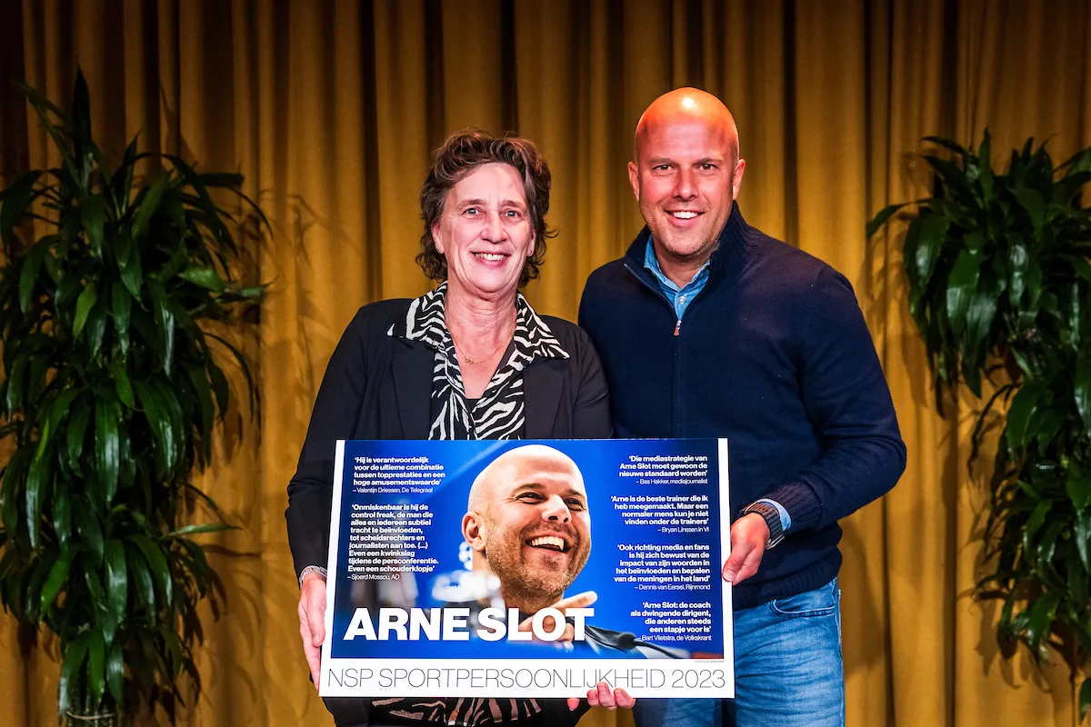 Arne Slot uitgeroepen tot Sportpersoonlijkheid van het Jaar