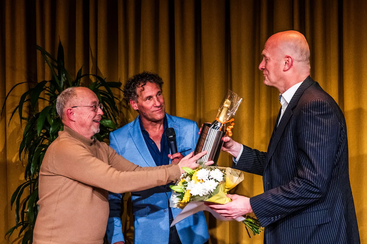 Felicitaties van Driessen voor Elfrink