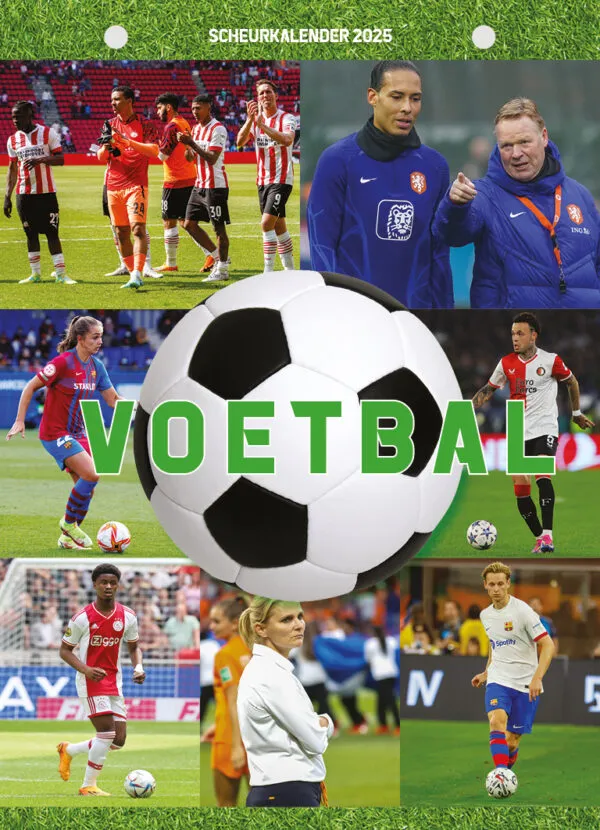 Sportscheurkalenders 2025 te over bij uitgeverij Edicola