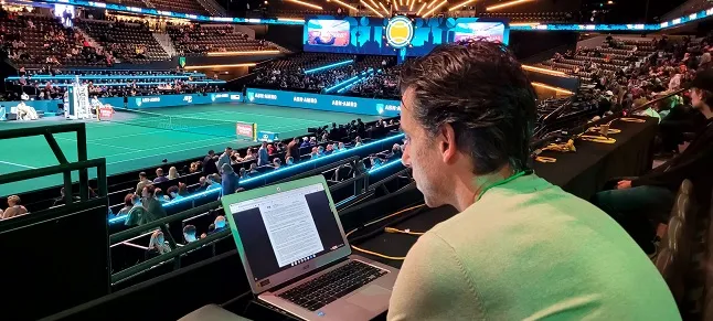 Lancering exclusieve tenniszender Sky op ABN Amro Open 