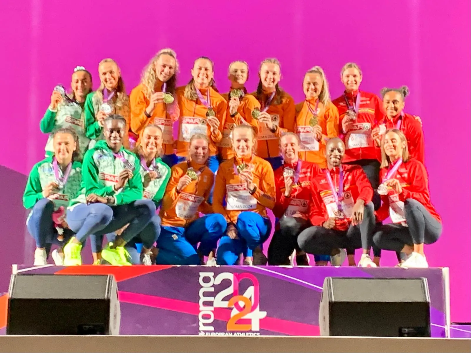EK Atletiek Rome: Nederland succesvol in Italiaanse chaos