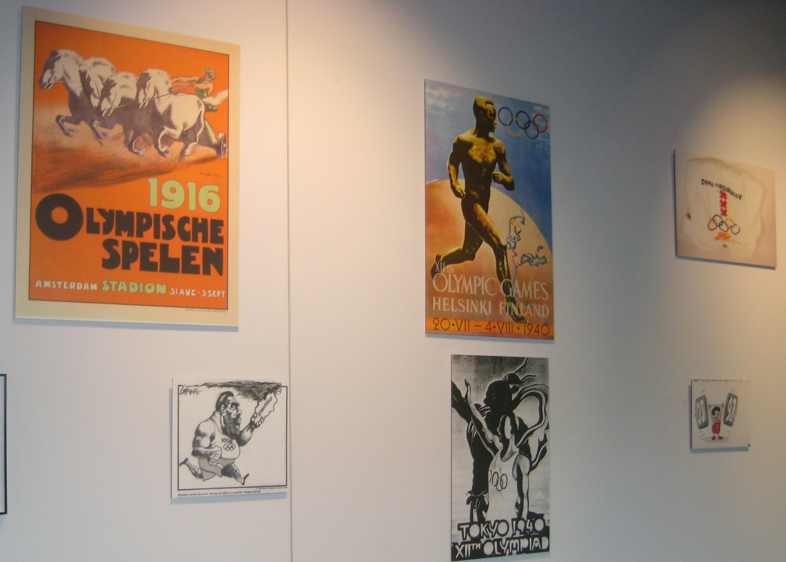 De Olympische Spelen die niet doorgingen, tentoonstelling in Nieuwspoort