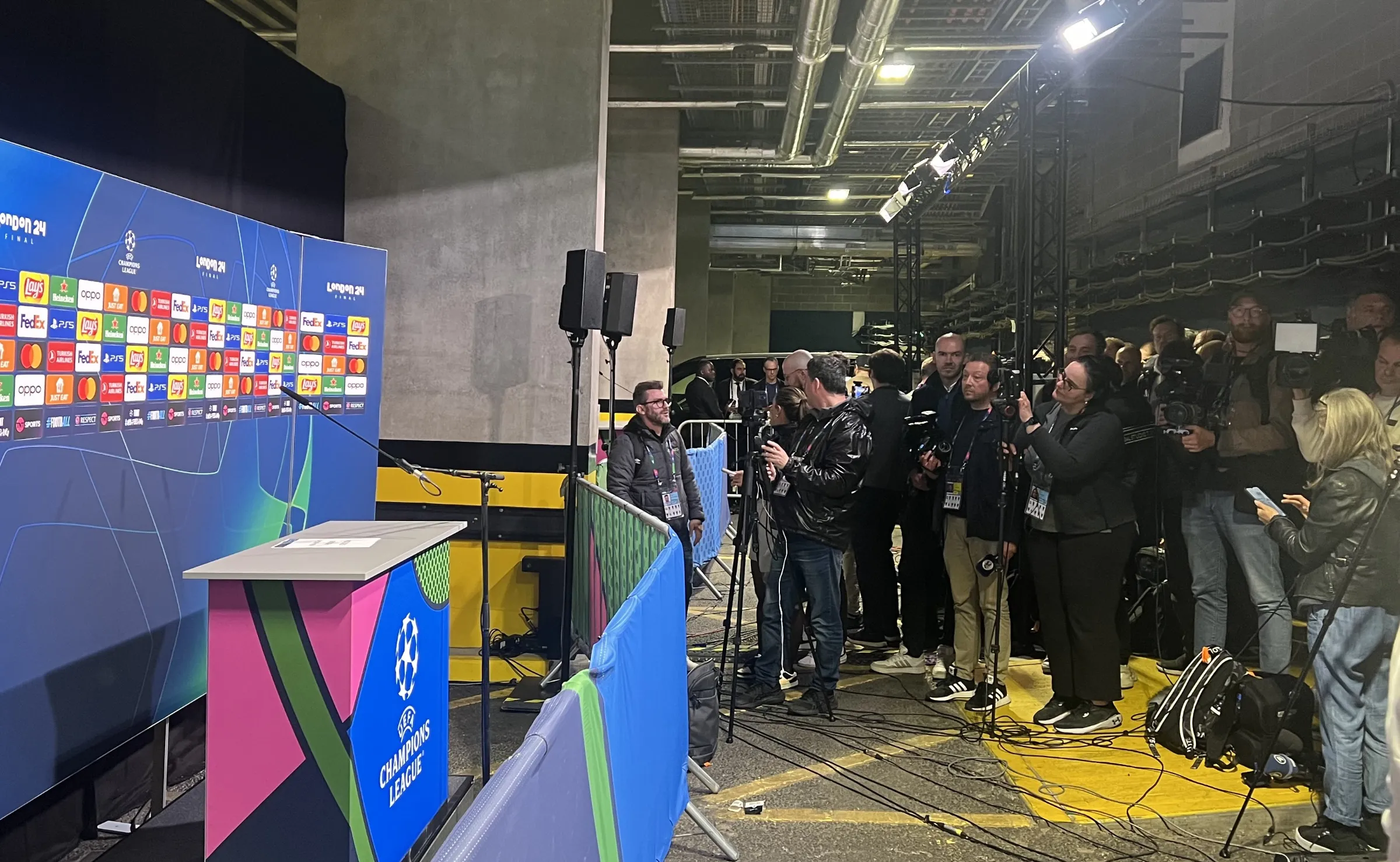 Veel klachten over mixed zone na finale Champions League