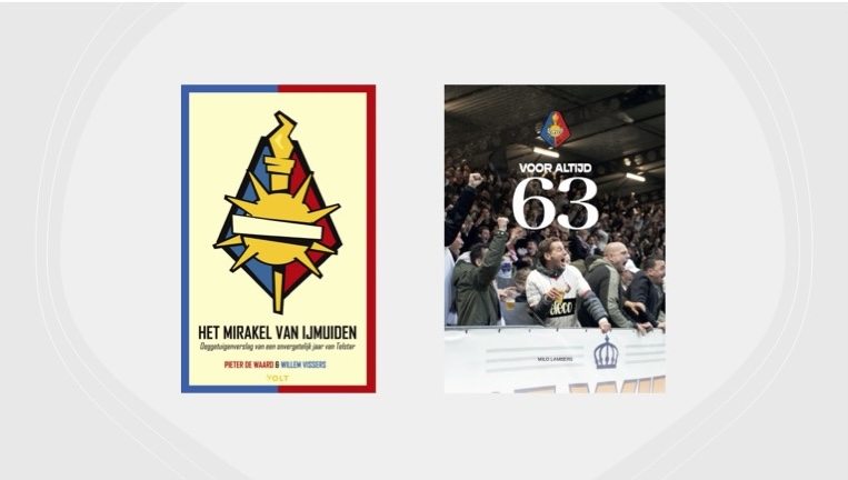 Spectaculair Eredivisieseizoen van Telstar in twee boeken bezongen